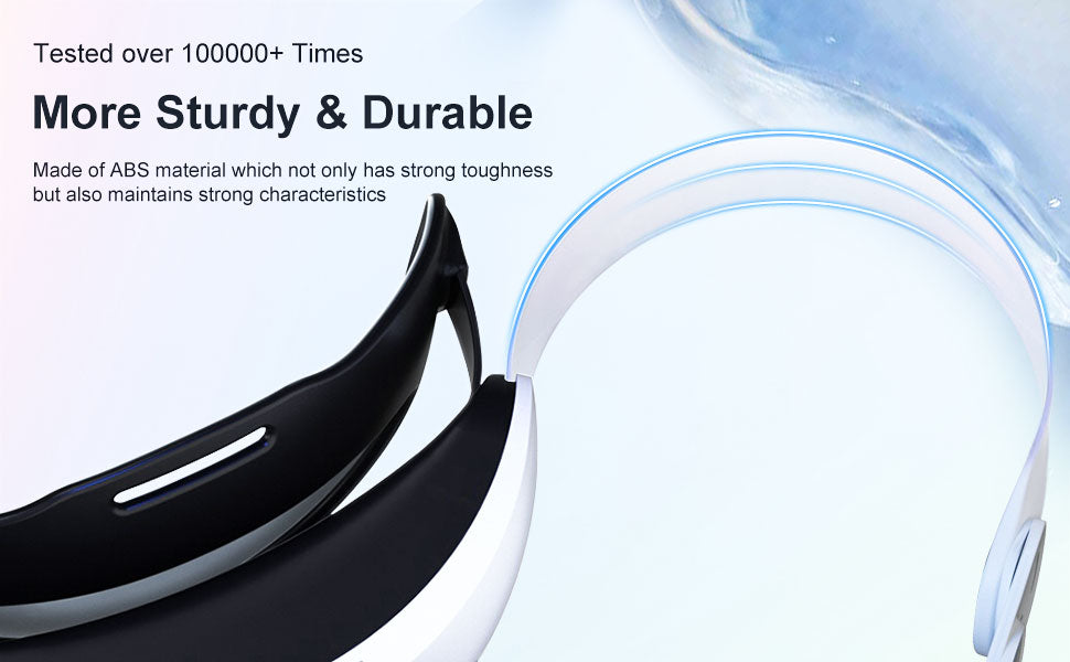 Navor VR Head Strap with 10000mAh Battery for Meta Quest 3 & 3S
