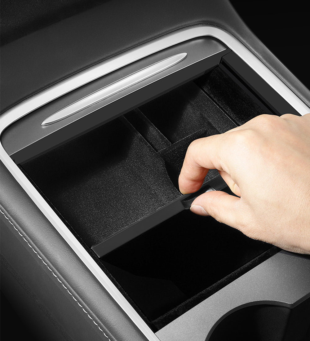navor Center Console Organizer Tray Compatible with Tesla Model 3 Model Y 2023 2022 2021