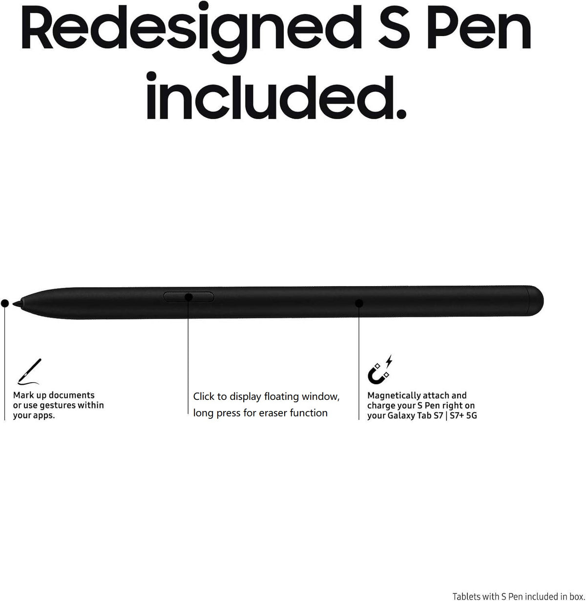 Navor Galaxy Tab S8 Stylus Pen Replacement for Samsung Galaxy Tab S8/S8+/S8 Ultra/S7/S7+/S7 FE with 5 Extra Tips/Nibs