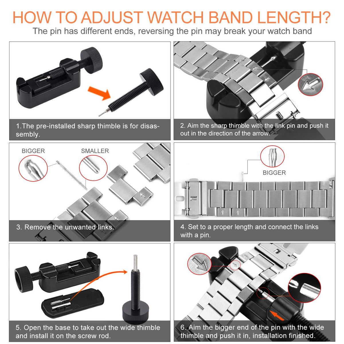 navor Stainless Steel Metal Replacement iWatch Band - 38mm 40mm 41mm - NAVOR