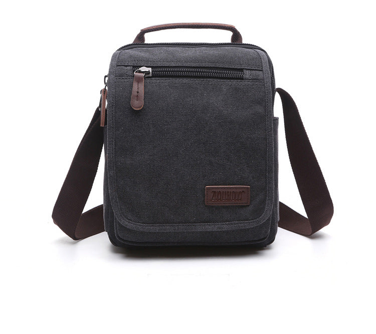 navor Men's Small Vintage Multipurpose Canvas Shoulder/ Messenger Bag NAVOR