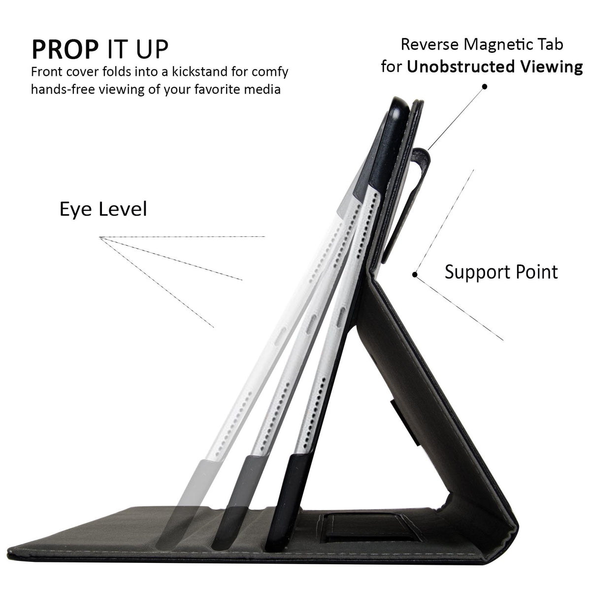 Navor Leather Case Of iPad Pro 10.5 with Kickstand Function. - NAVOR