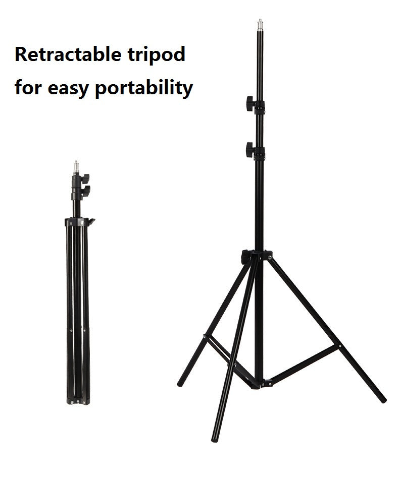 LED Ring Light with Tripod Stand and Cell Phone Holder - NAVOR