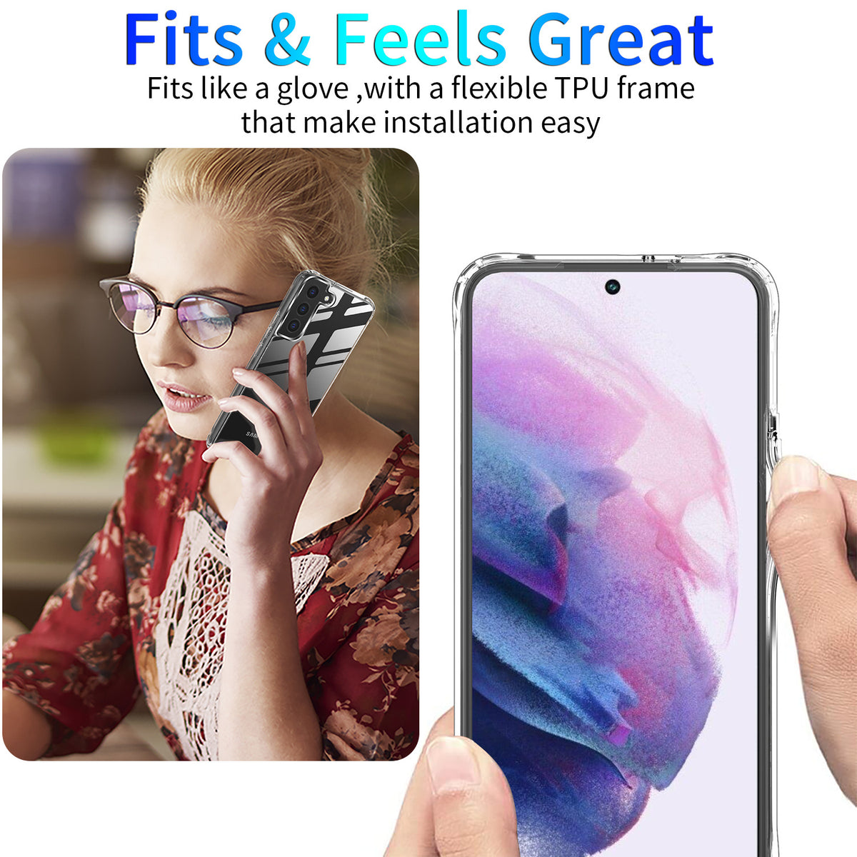 Slim Clear Samsung Galaxy S22 Case (2022) - NAVOR