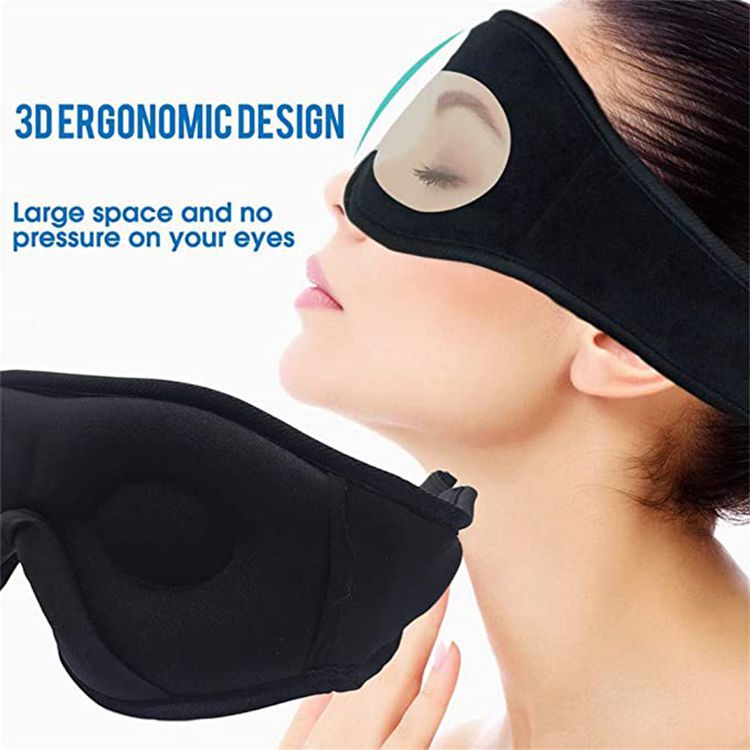 navor for Bluetooth Sleep Headphones Eye Mask with HD Stereo Wireless Audio