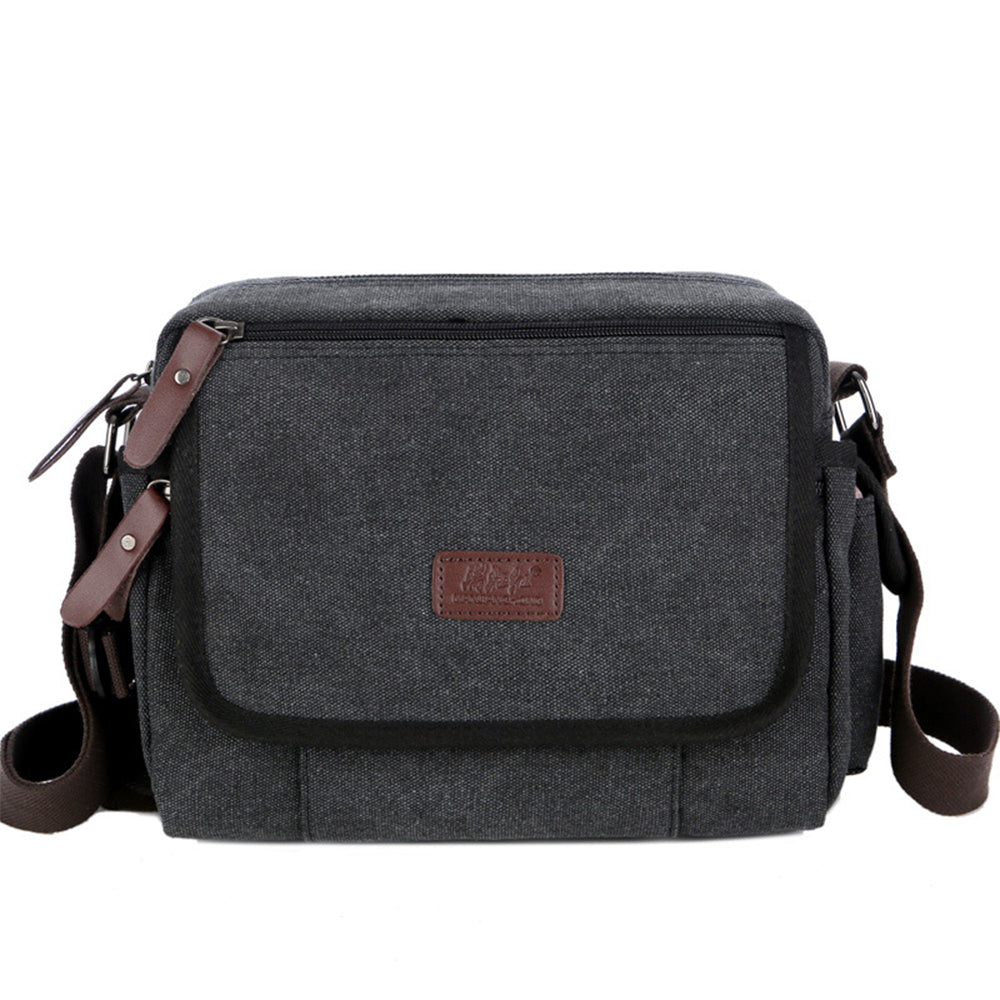 Men's Small Vintage Multipurpose Messenger Bag
