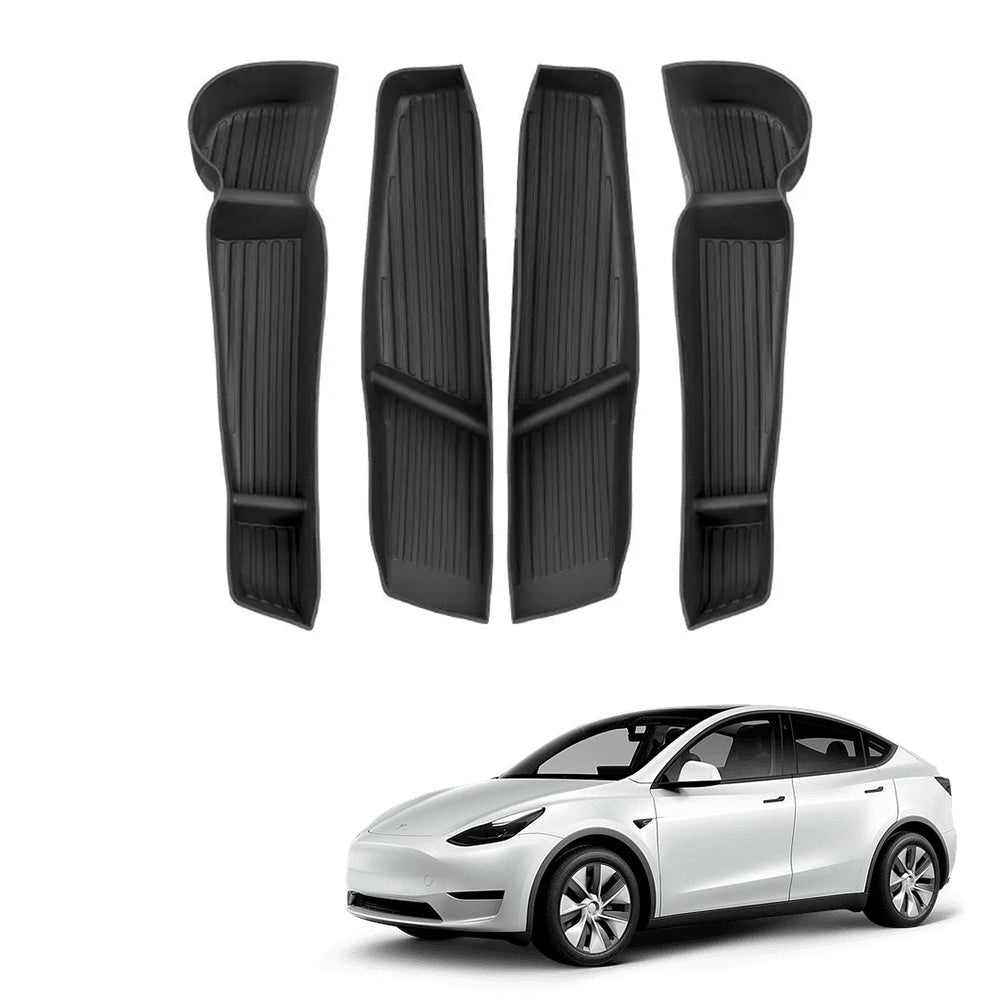 navor Door Side Tray Organizer for Tesla -4 Pieces