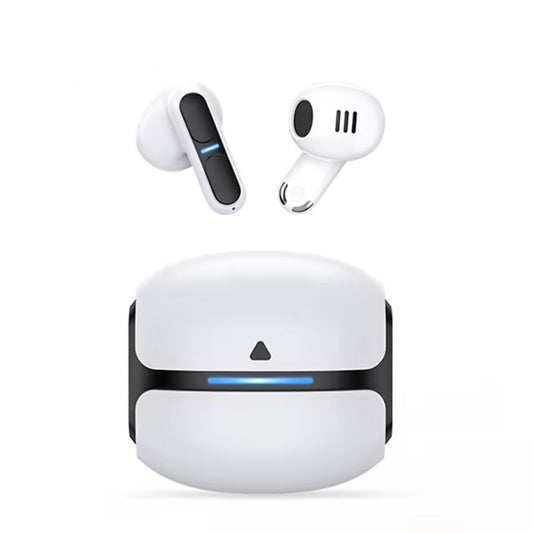 Wireless Gaming Earbuds Bluetooth 5.3 Headphones Low Latency 60ms, LED Charging Case 21H Battery, Noise Reduction