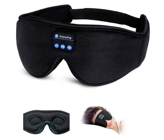 navor for Bluetooth Sleep Headphones Eye Mask with HD Stereo Wireless Audio