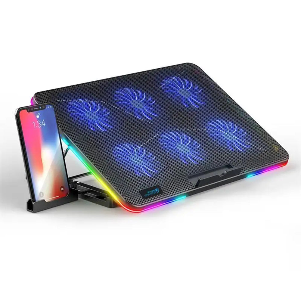 navor Laptop Cooling Pad with 6 Quiet Fans for 12-17 Inch Laptop