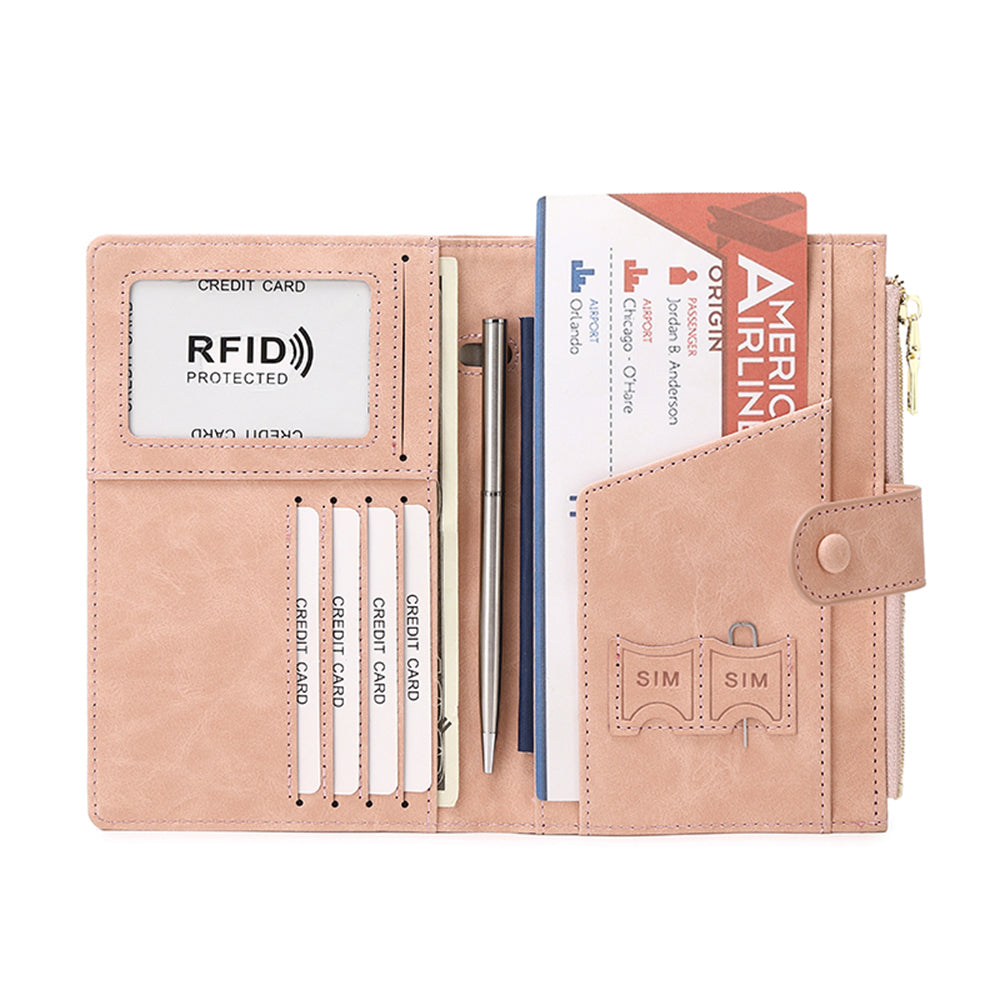 navor PU Leather Passport / Travel Document Holder