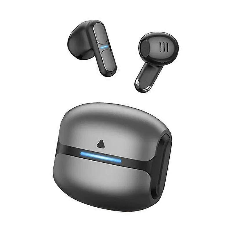 Wireless Gaming Earbuds Bluetooth 5.3 Headphones Low Latency 60ms, LED Charging Case 21H Battery, Noise Reduction