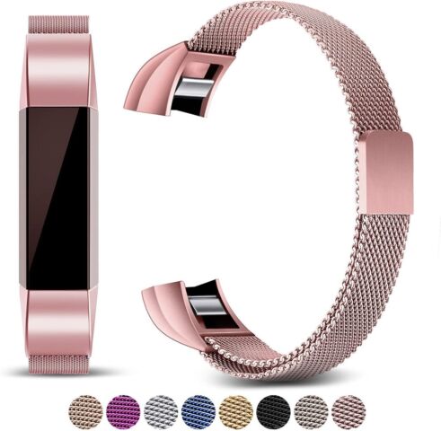 For Fitbit Alta HR Stainless Milanese Magnetic Wrist Strap Lite Smart Watch Band