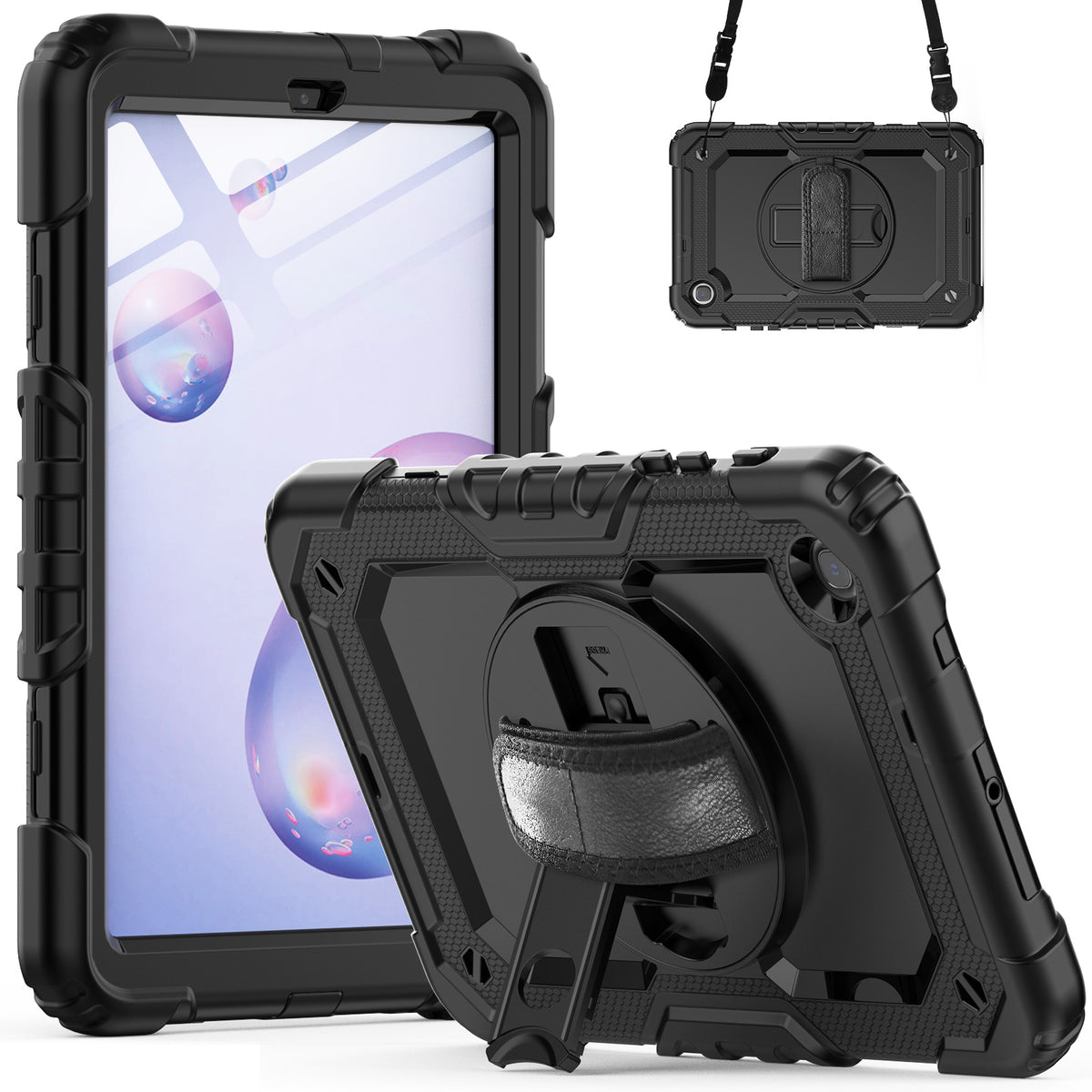 navor Samsung Galaxy Tab A 8.4" (2020), 360 Kickstand Case [BLACK]