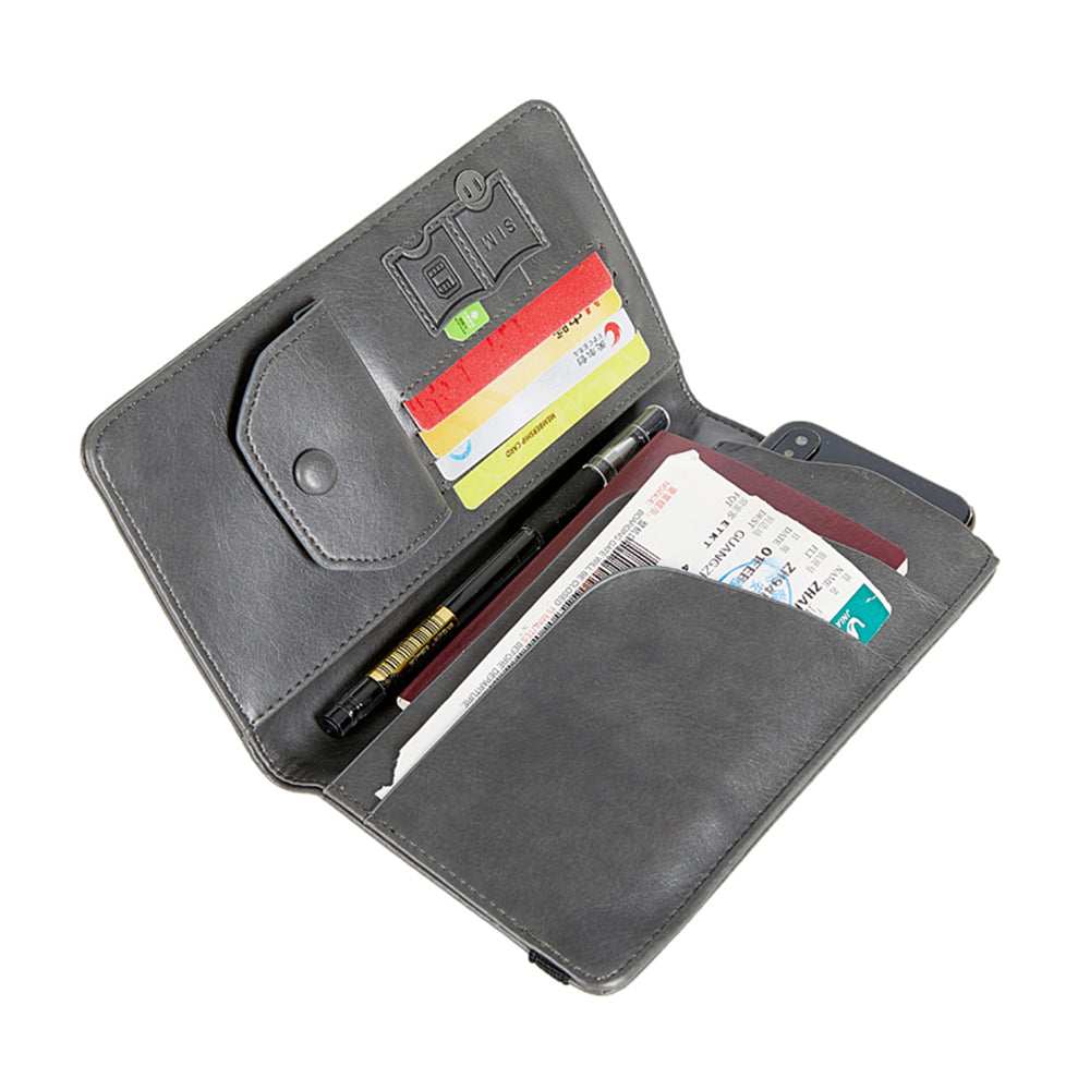 navor PU Leather Passport / Travel Document Holder