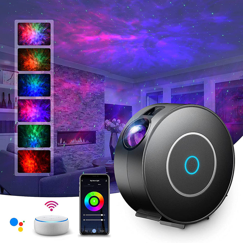 navor Starry Projector Light with Timer, App Control, Voice Control,Moving Star Galaxy