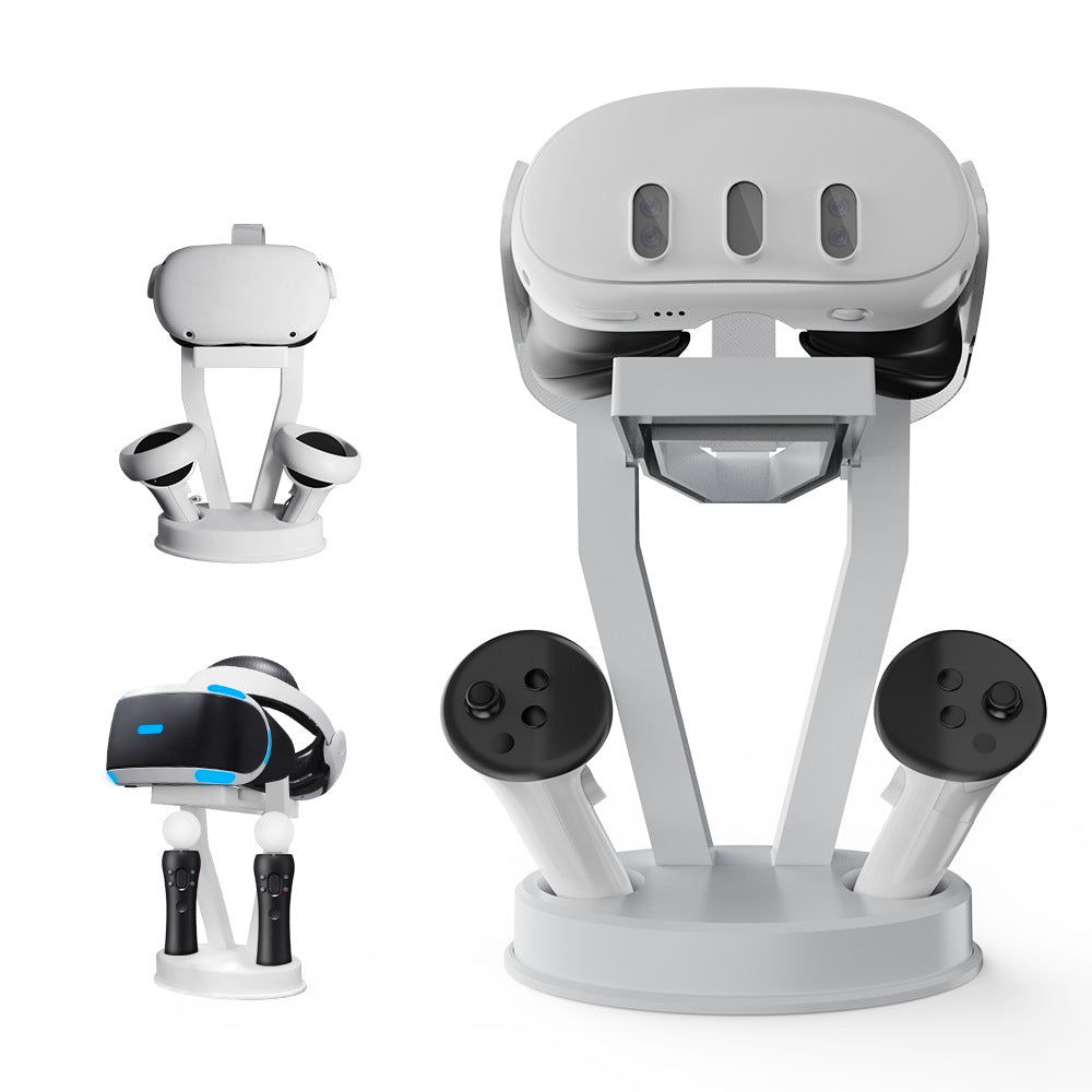 Universal VR Headset Stand Compatible with Apple Vision Pro, Meta Quest 3, Quest 2, PS VR & PS VR2 Headsets