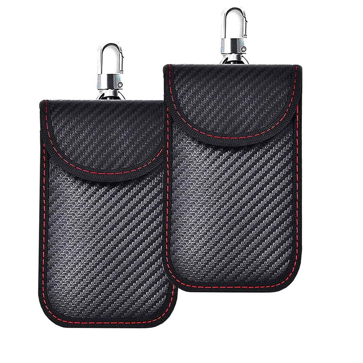 navor 2 Pack for Faraday Pouch for Car Keys – RFID Signal Blocking