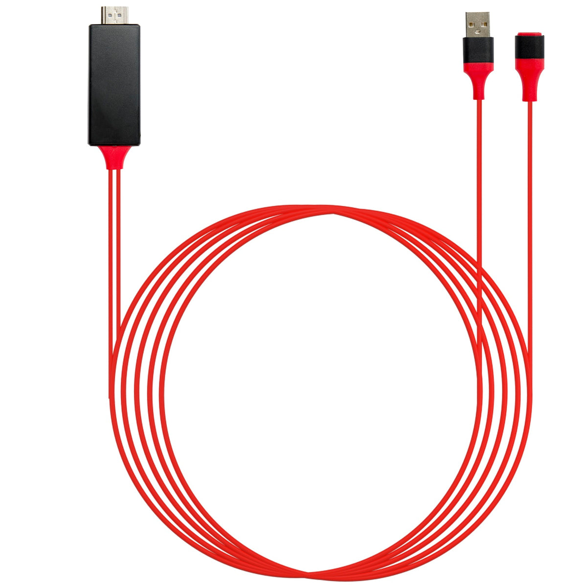 navor HDMI Adapter Cable for iPhone 1080P Plug & Play Transmit HDTV for Projector