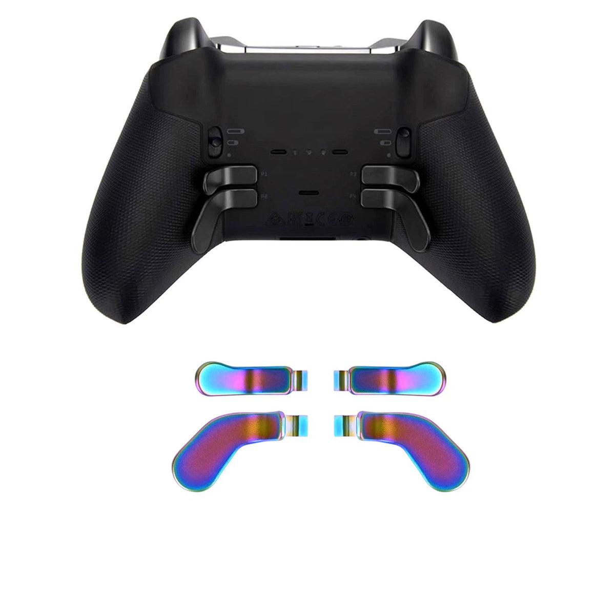 navor 4pcs Stainless Steel Back Paddles Trigger Locks for Xbox Elite Controller