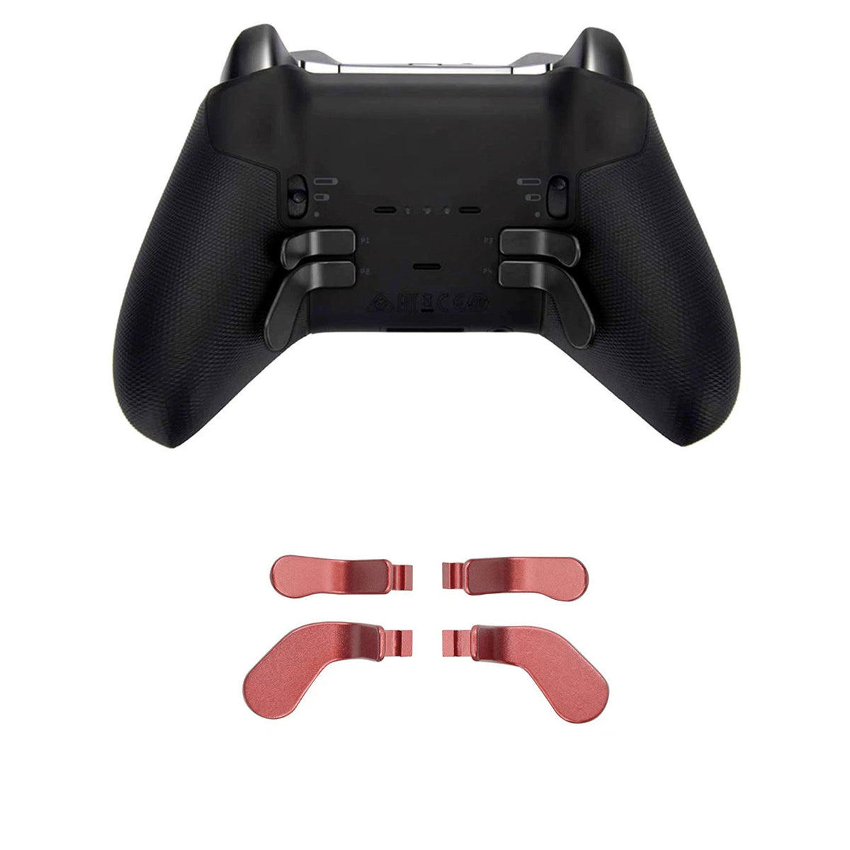navor 4pcs Stainless Steel Back Paddles Trigger Locks for Xbox Elite Controller