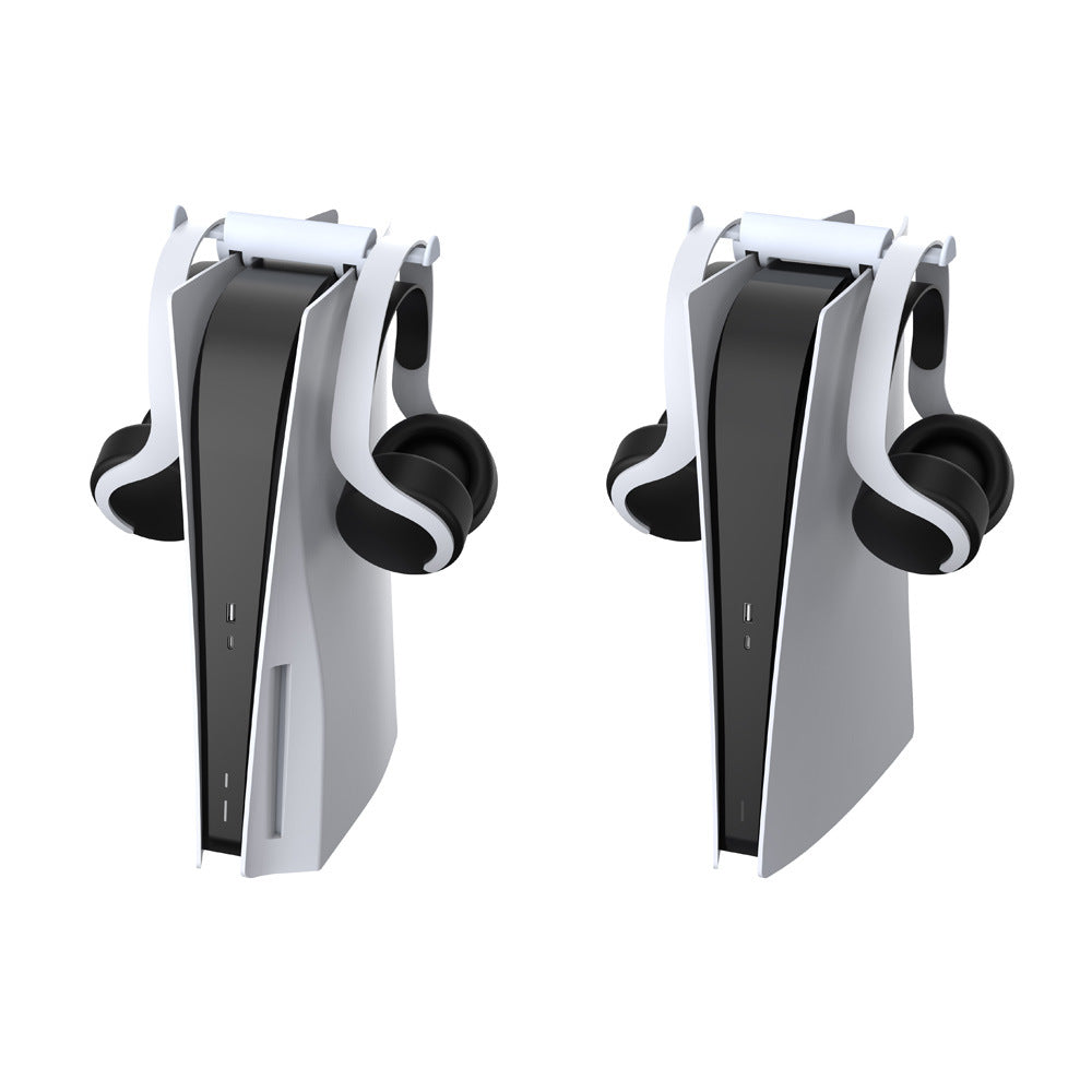 Navor for  PS5 Headset Stand – Retractable Dual Gaming Headphone Holder for PlayStation 5, No Screws or Tape