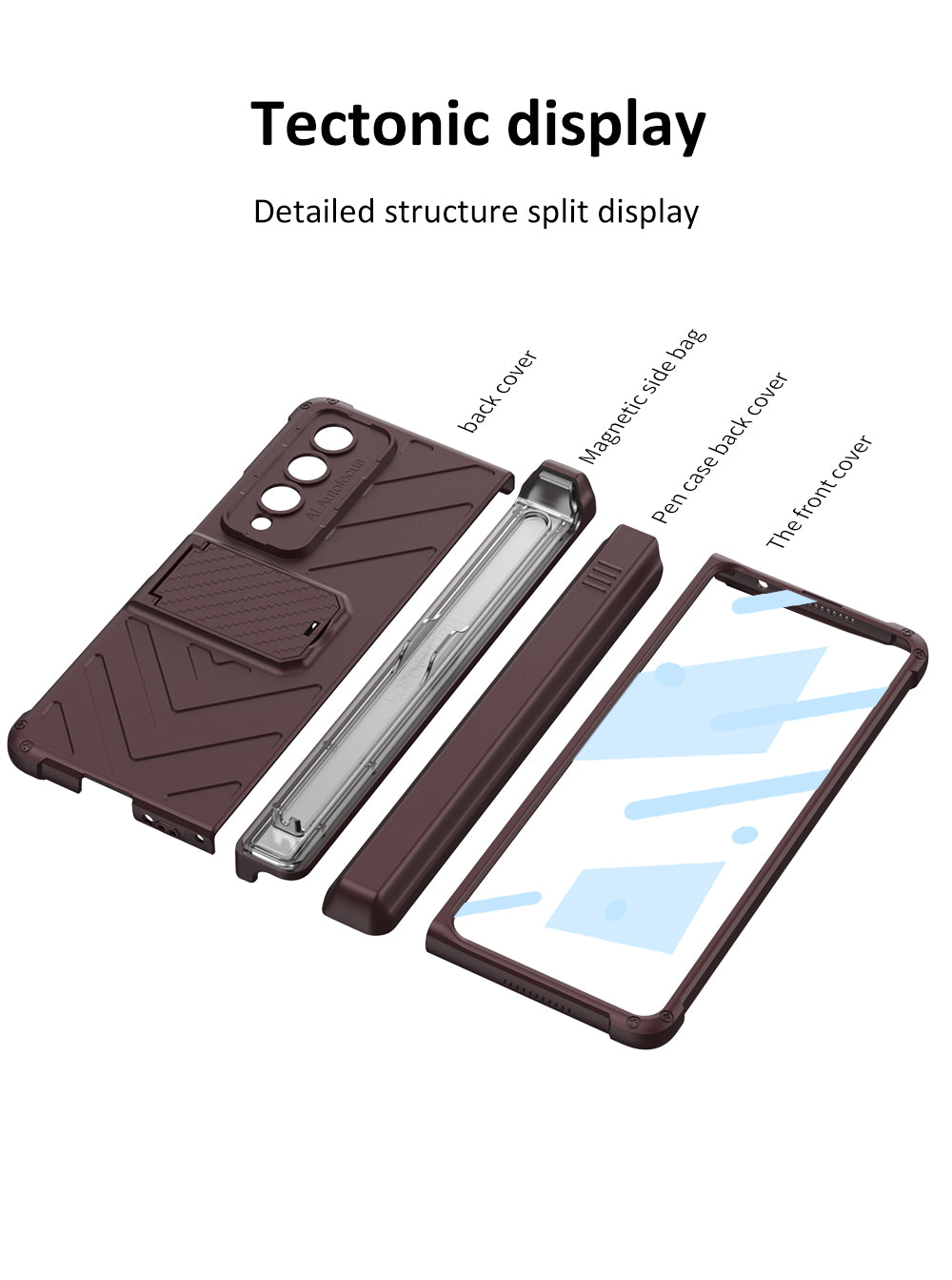 navor Case Compatible with Samsung Galaxy Z Fold 4 5G [2022]