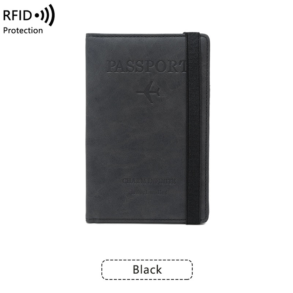 navor PU Leather Passport / Travel Document Holder