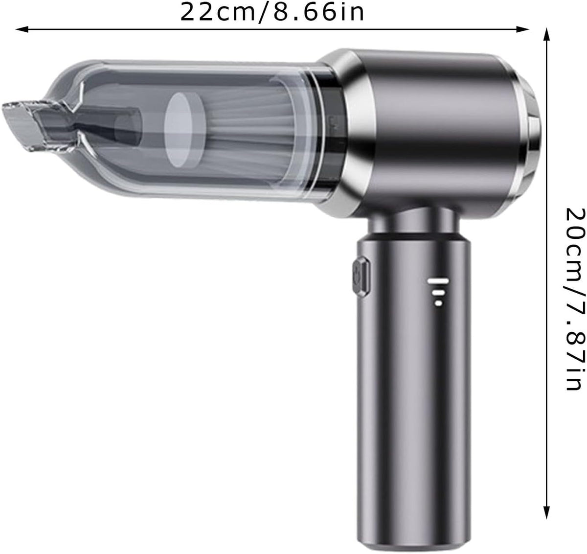 Cordless Handheld Vacuum & Blower, 16000Pa, Brushless Motor, USB-C