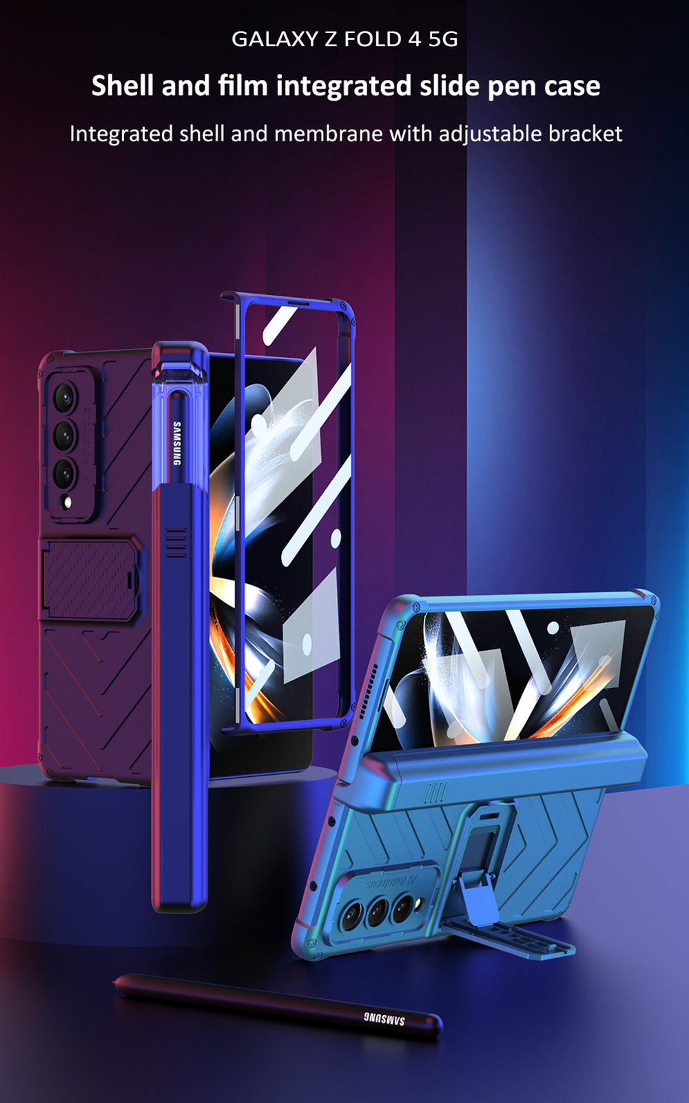 navor Case Compatible with Samsung Galaxy Z Fold 4 5G [2022]