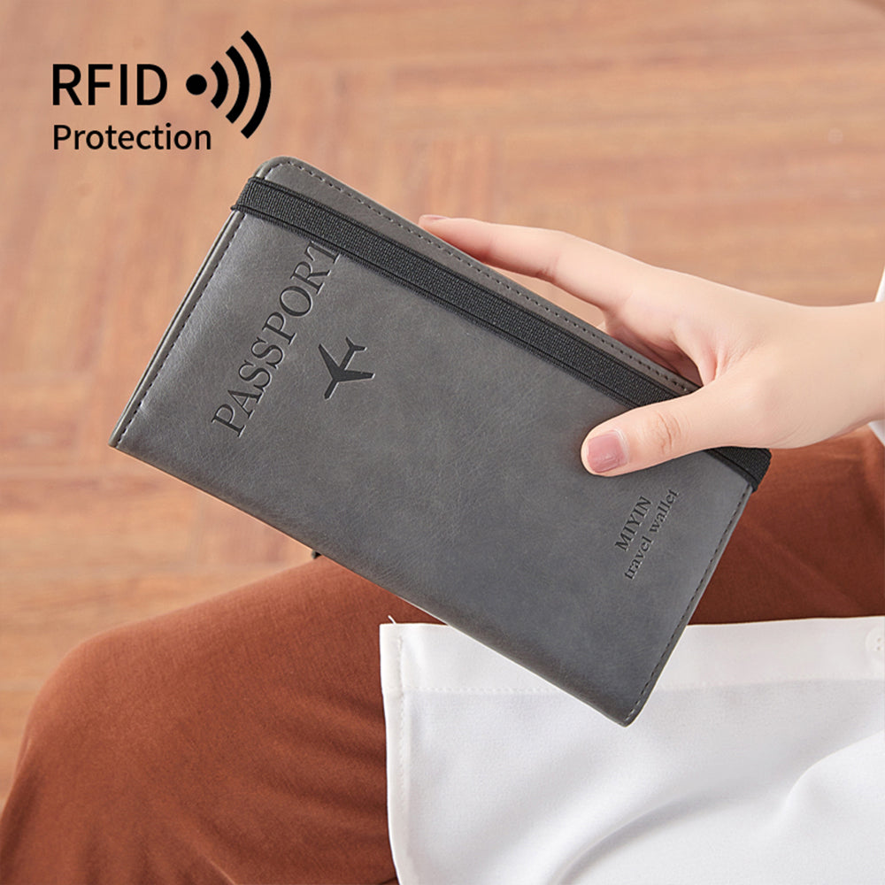 navor PU Leather Passport / Travel Document Holder