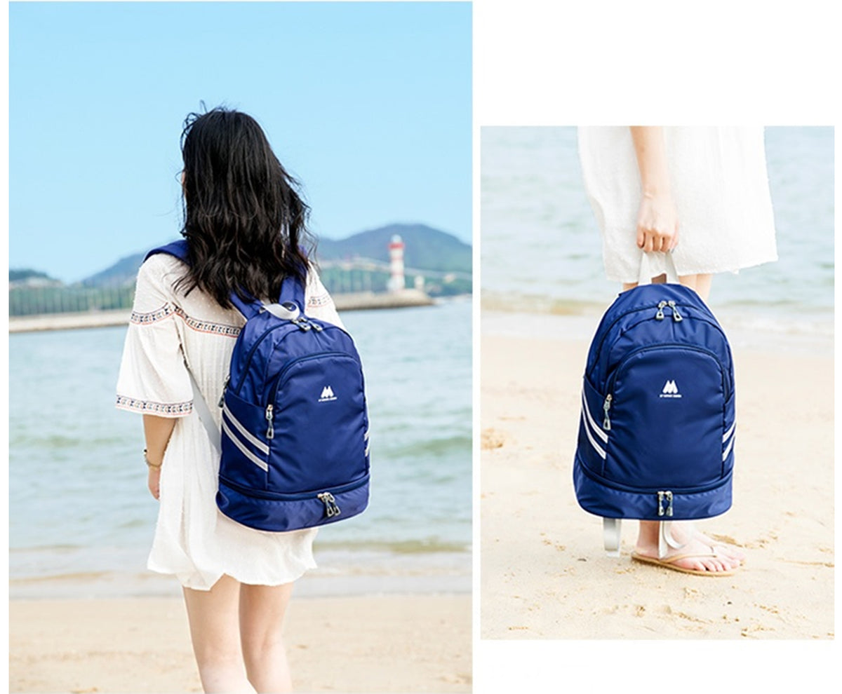 navor Women's Waterproof Multi-Functional Backpack with Shoe Compartment