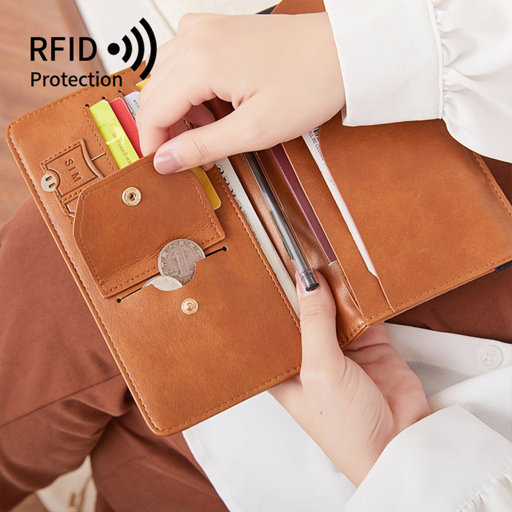 navor PU Leather Passport / Travel Document Holder