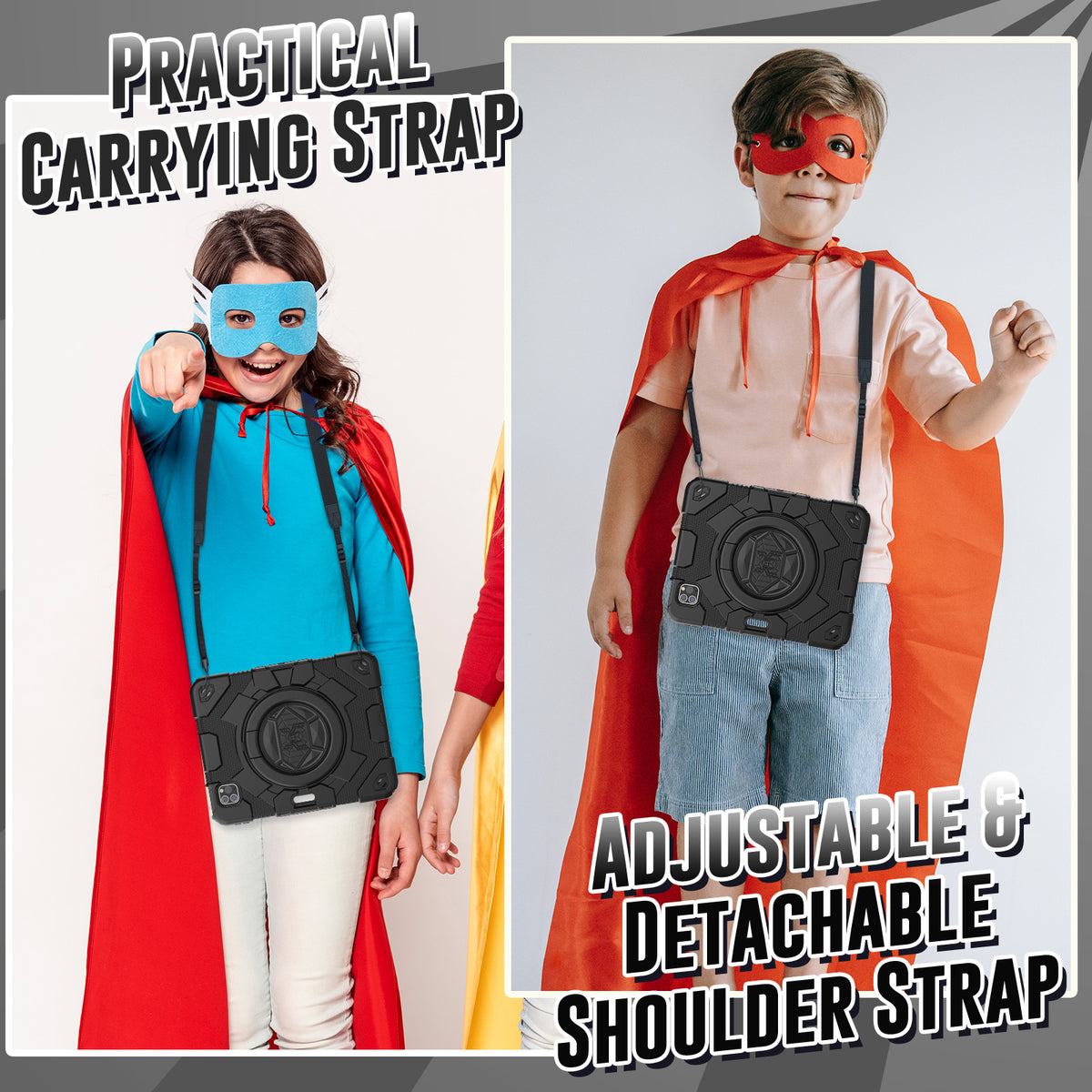 navor Spider Design Kid's Case for iPad Air 4/5 10.9” & iPad Pro 11”