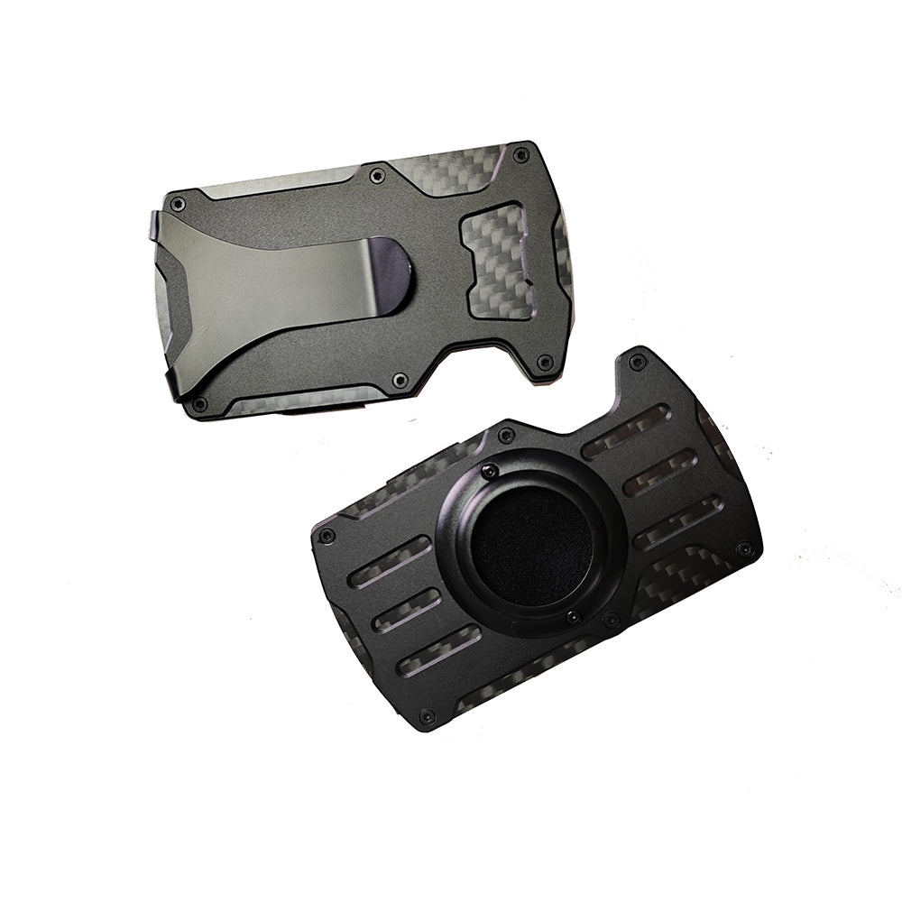 navor Minimalist Wallet with AirTag Holder, Money Clip, RFID Blocking