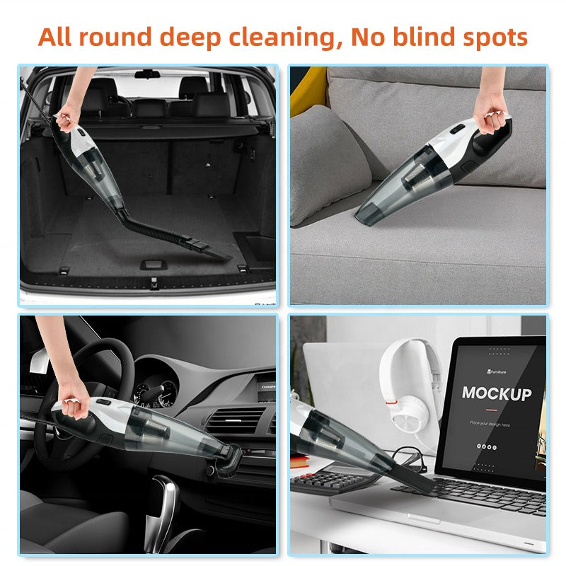Upgraded 2025 Cordless Handheld Vacuum Cleaner, Rechargeable 6000mAh, 90-100W