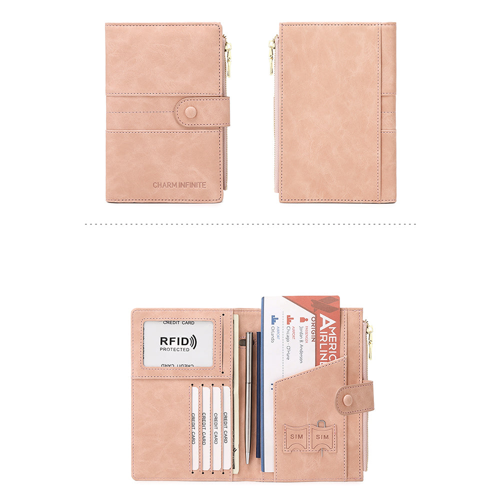 navor PU Leather Passport / Travel Document Holder