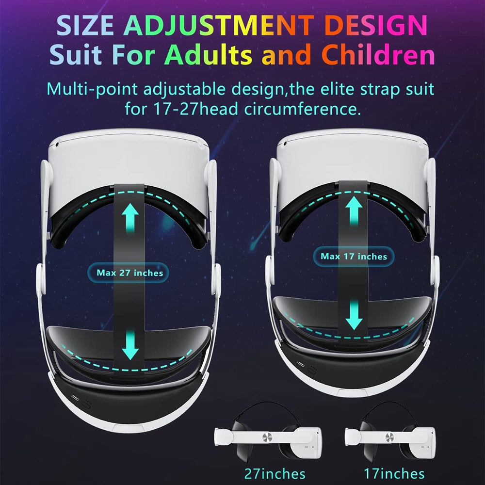 navor Battery Pack  10000mAh  Head Strap for Oculus Quest 2