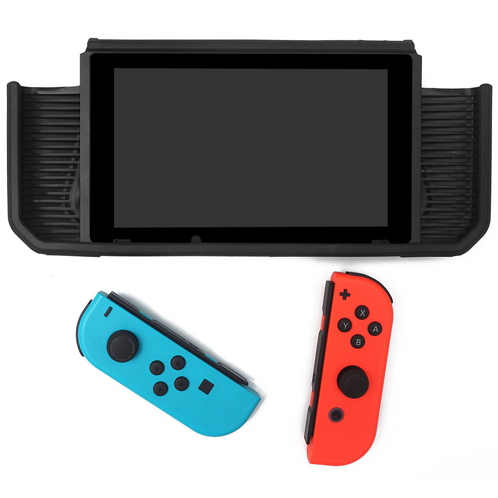 navor Rugged Protective Cover & Screen Protector for Nintendo Switch, with 2 Thumb Grips Caps