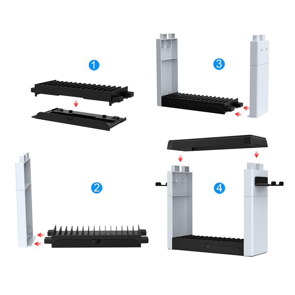 navor Multifunctional Games Organizer with Charging Station for Nintendo Switch & NS-OLED
