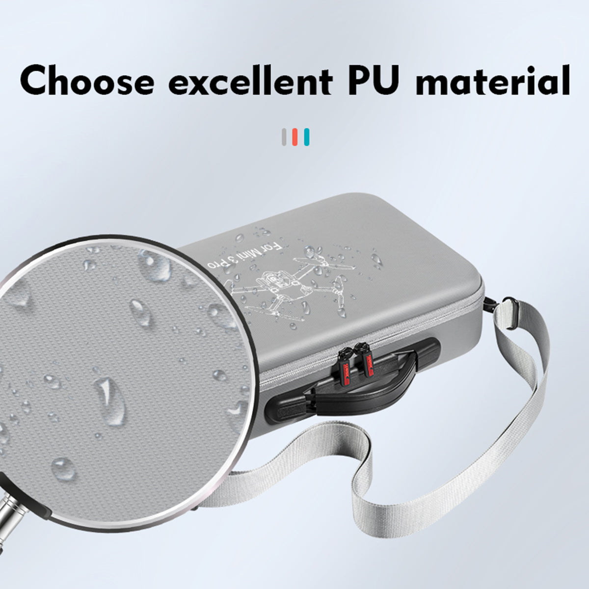 Protective Drone Carrying Case for DJI Mini 3 Pro & Mini 3, Grey