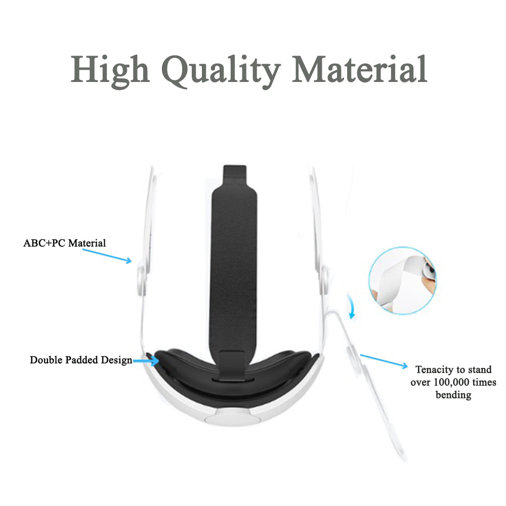 navor Adjustable Head Strap for Meta/Oculus Quest 3 VR Accessories