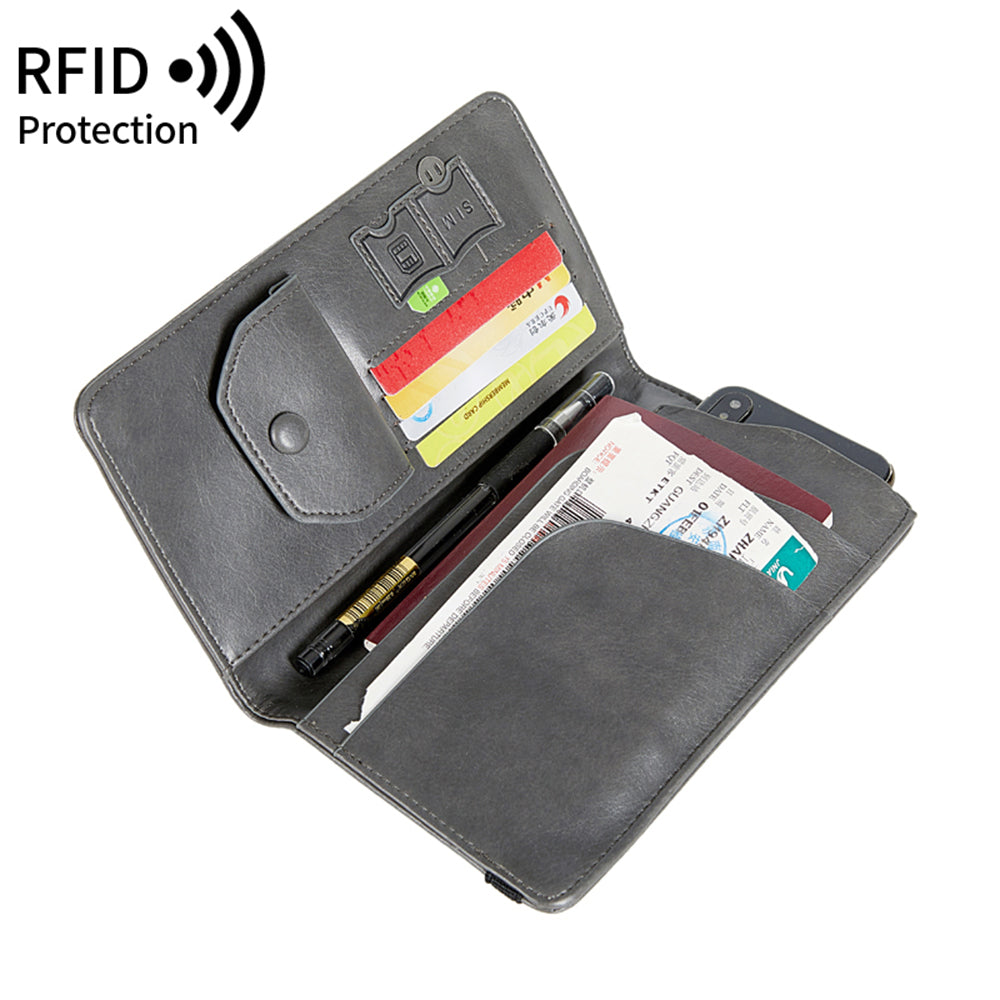 navor PU Leather Passport / Travel Document Holder