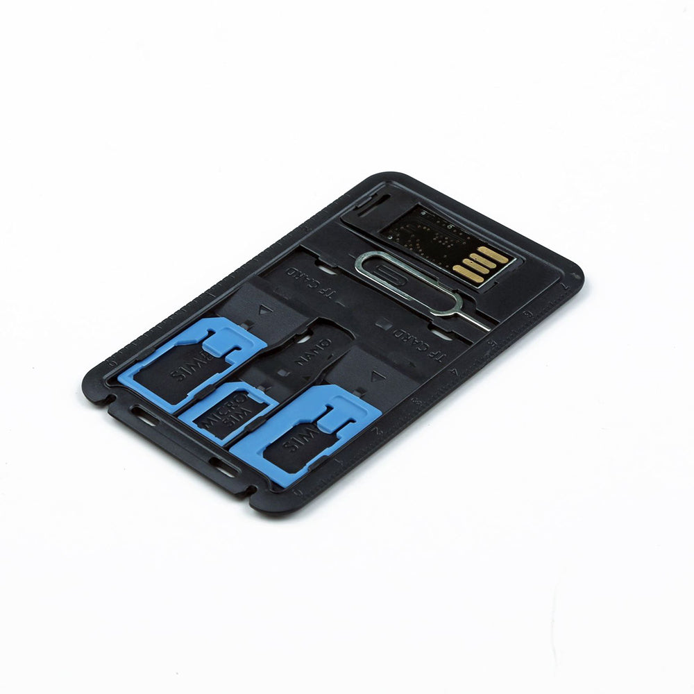 navor 8-in-1 Portable SIM/Memory Card holder