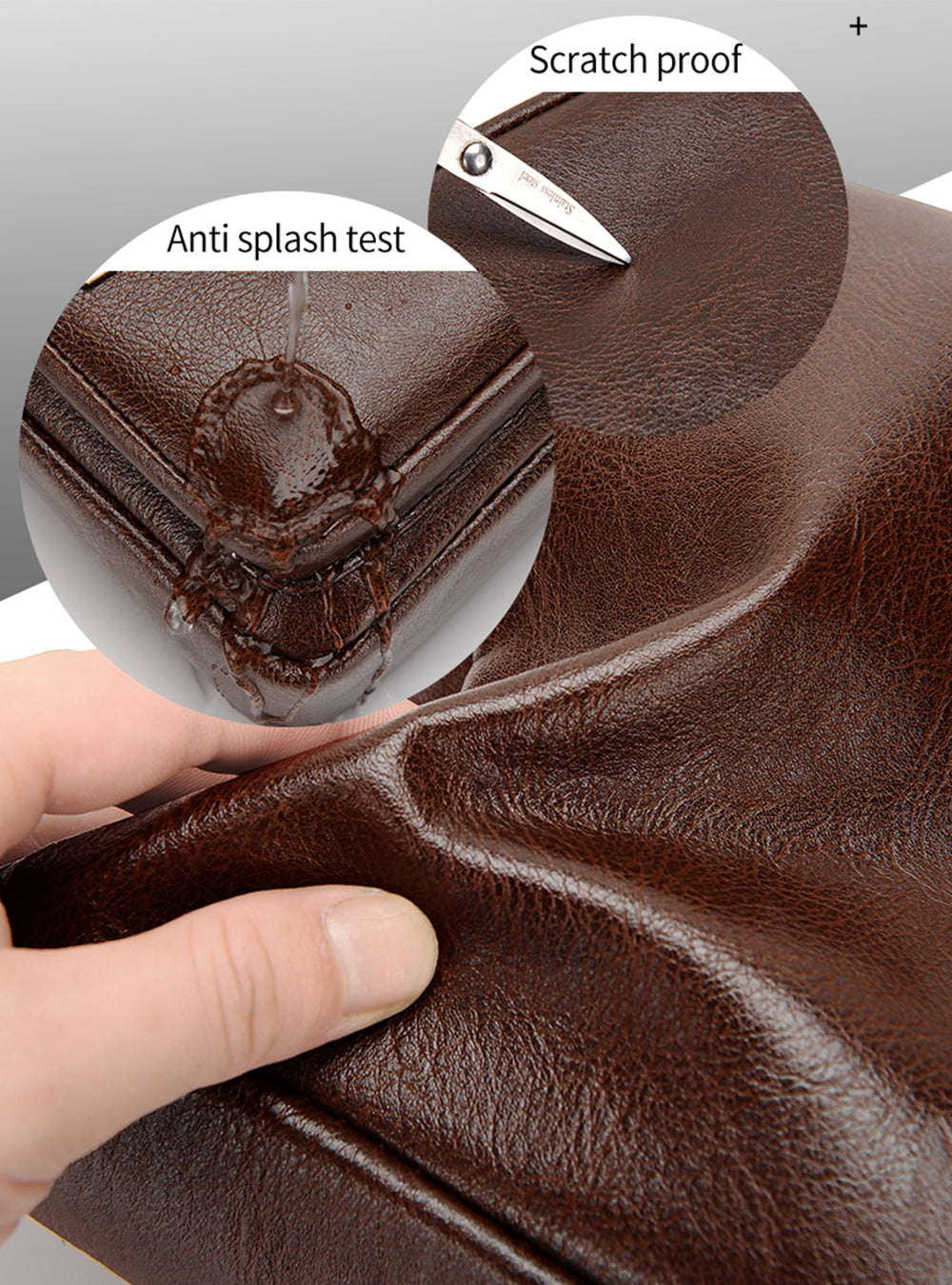 navor Men's Small Multipurpose PU Leather Shoulder/ Messenger Bag