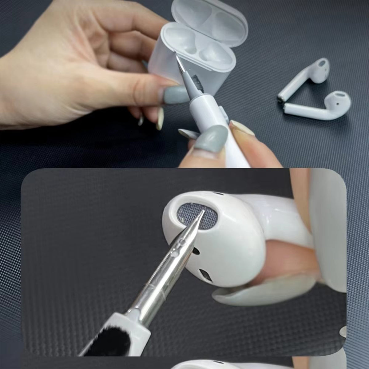 navor [6 Pairs + Cleaning kit] Replacement Ear Tips for Compatible with AirPods Pro 2nd/1st Gen