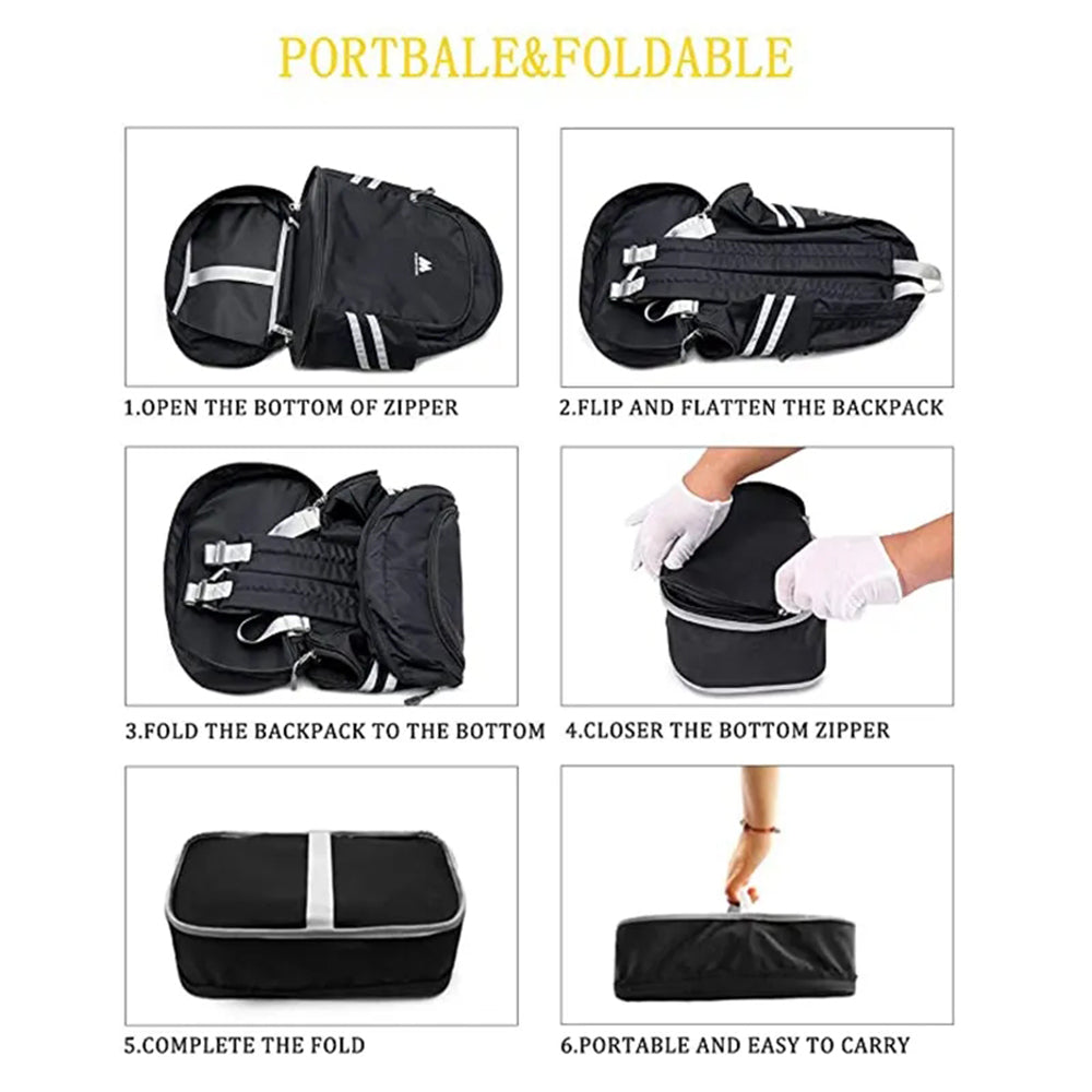 navor Women's Waterproof Multi-Functional Backpack with Shoe Compartment