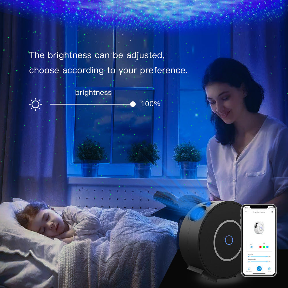 navor Starry Projector Light with Timer, App Control, Voice Control,Moving Star Galaxy