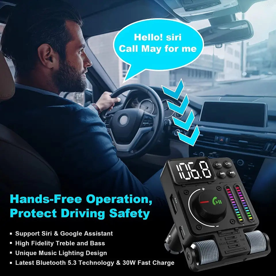 navor Car Wireless FM Transmitter