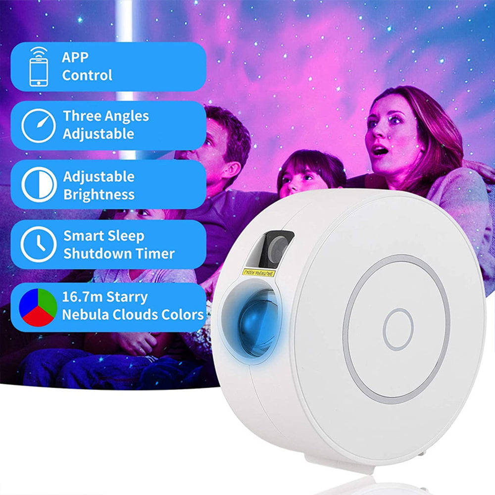 navor Starry Projector Light with Timer, App Control, Voice Control,Moving Star Galaxy